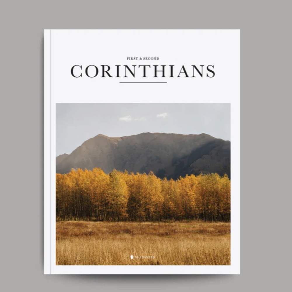 NWT sealed brand new Alabaster Corinthians softcover book